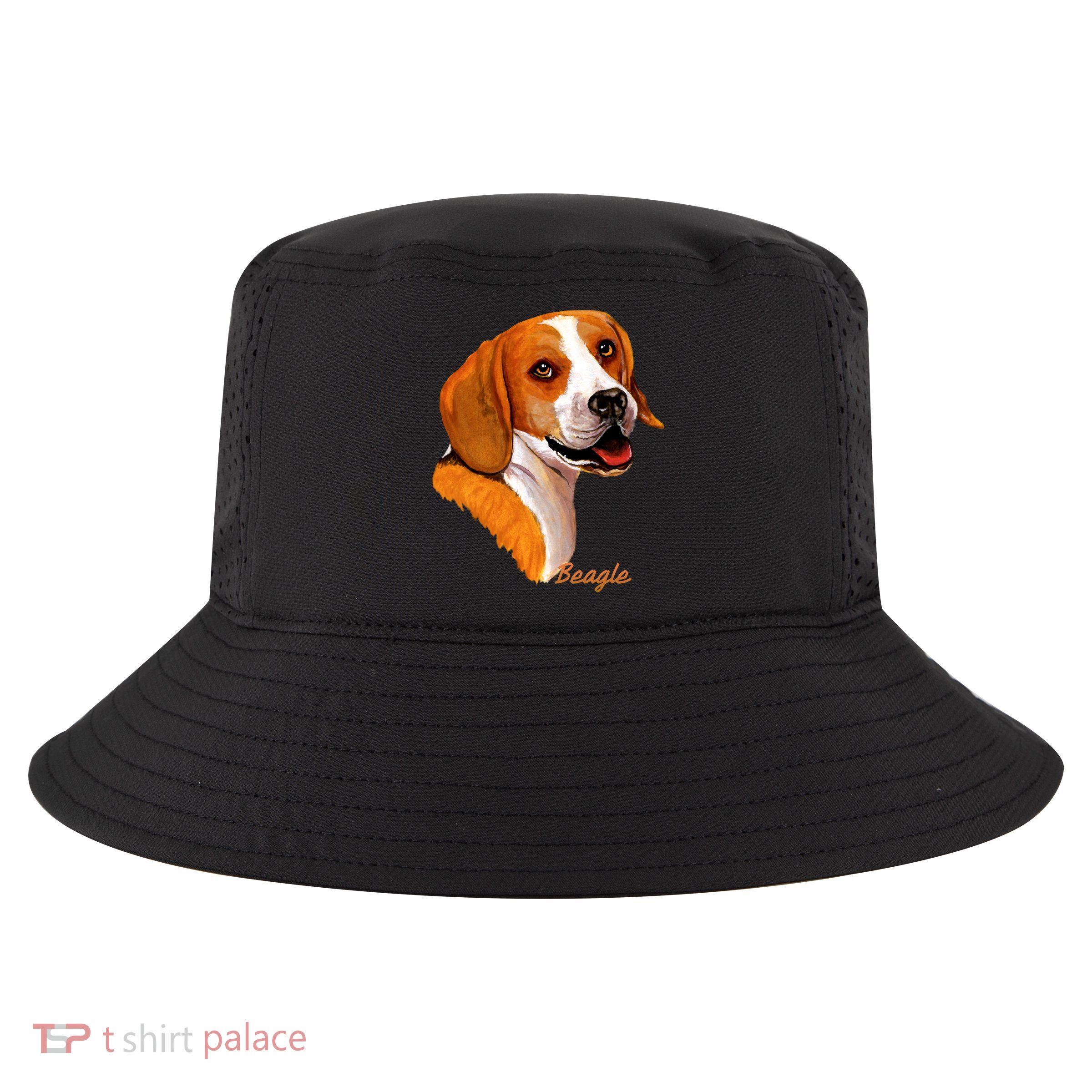 Beagle Dog Signature Portrait Cool Comfort Performance Bucket Hat
