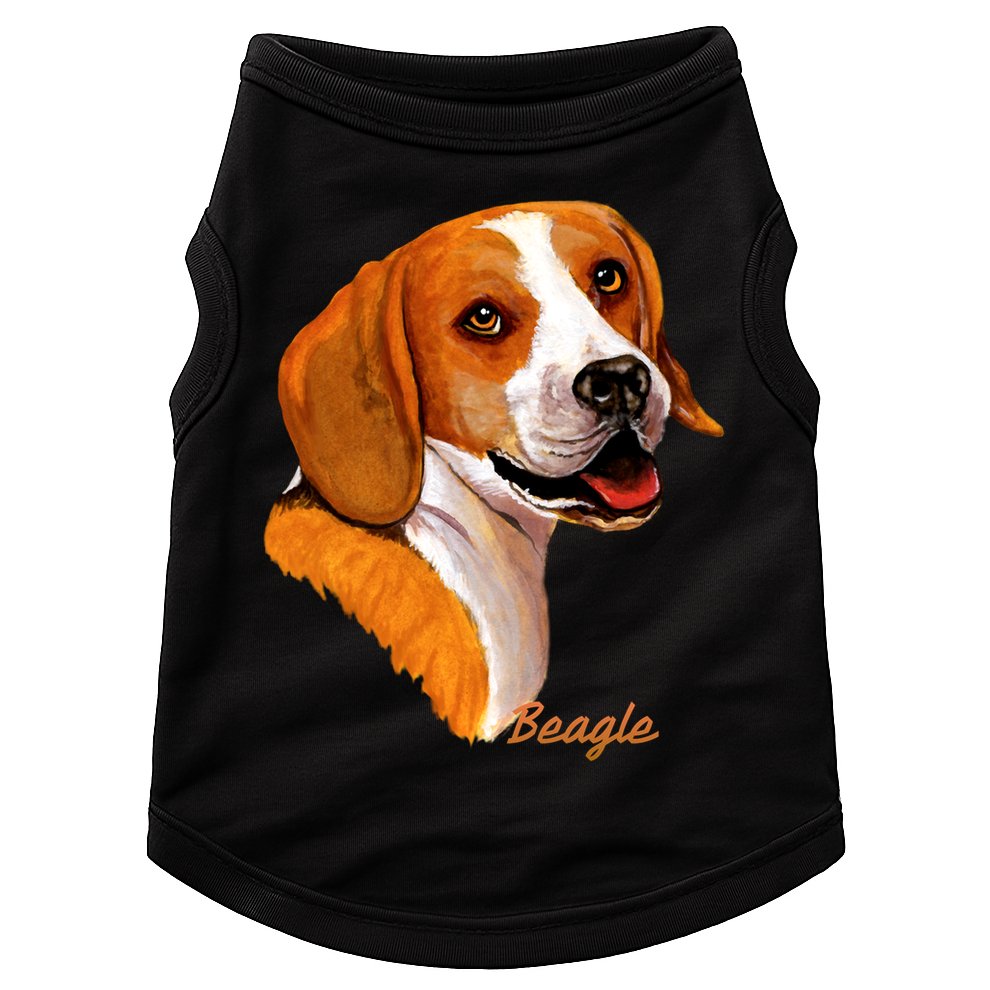 Beagle Dog Signature Portrait Doggie Tank