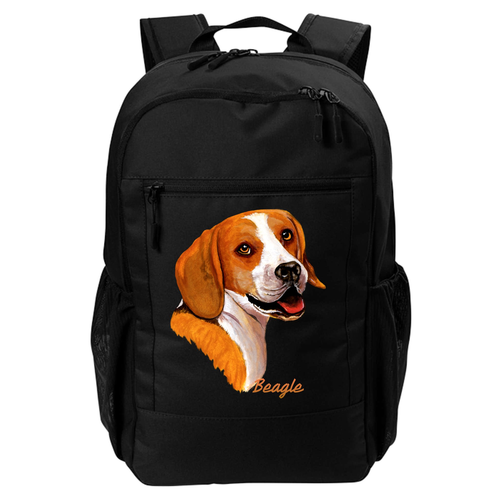 Beagle Dog Signature Portrait Backpack