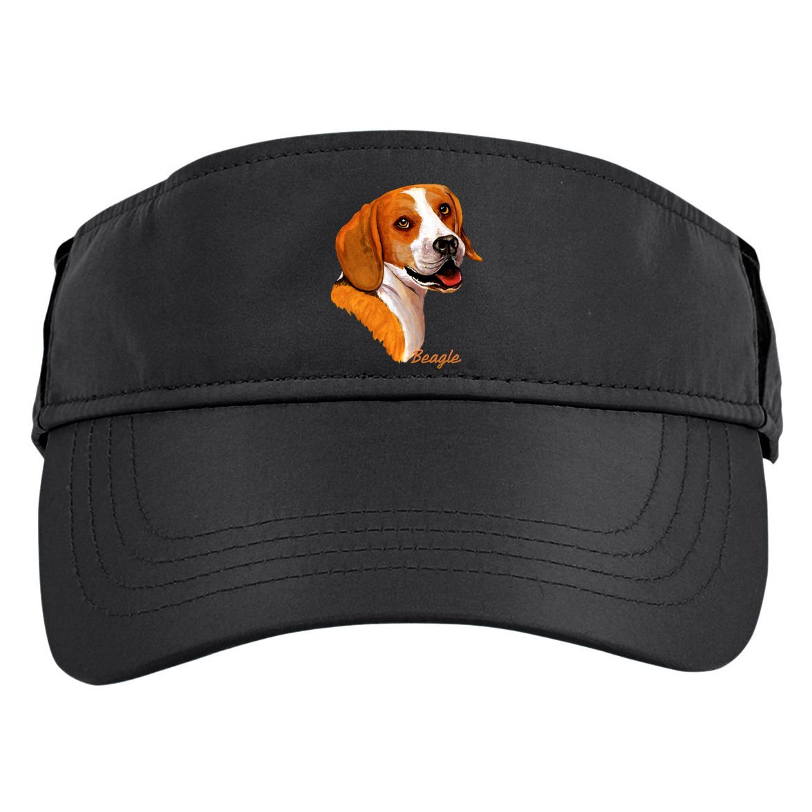 Beagle Dog Signature Portrait Adult Drive Performance Visor
