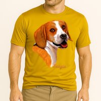 Beagle Dog Signature Portrait Performance Shirt