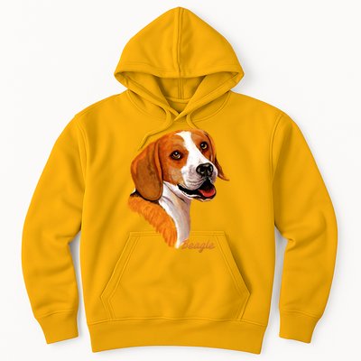 Beagle Dog Signature Portrait Hoodie