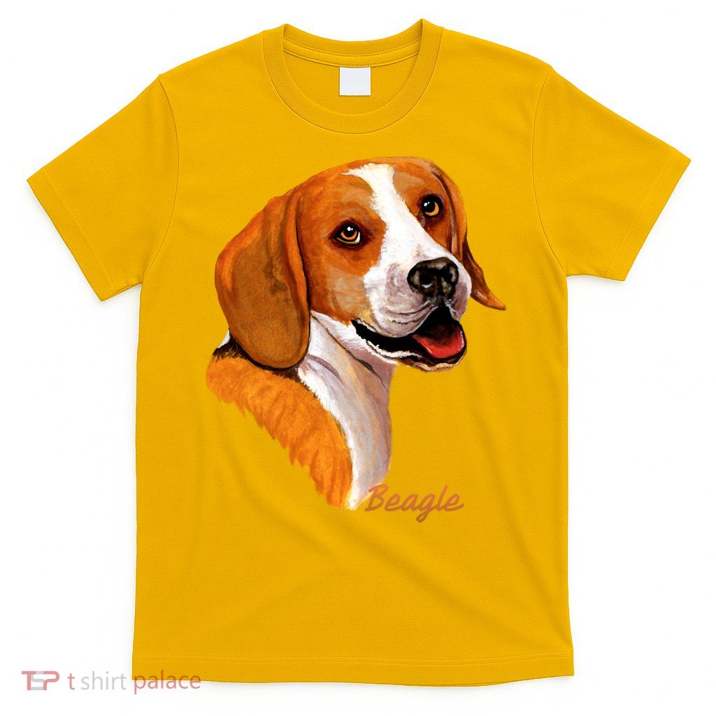 Beagle Dog Signature Portrait T-Shirt