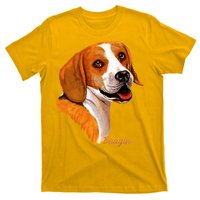 Beagle Dog Signature Portrait T-Shirt