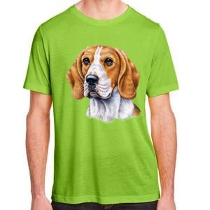 Beagle Face Adult ChromaSoft Performance T-Shirt