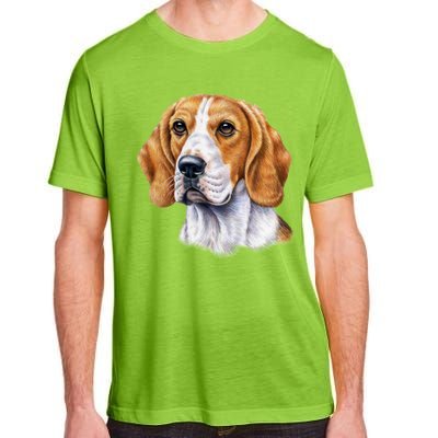 Beagle Face Adult ChromaSoft Performance T-Shirt