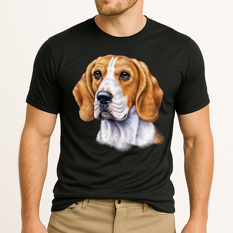 Beagle Face Performance Shirt