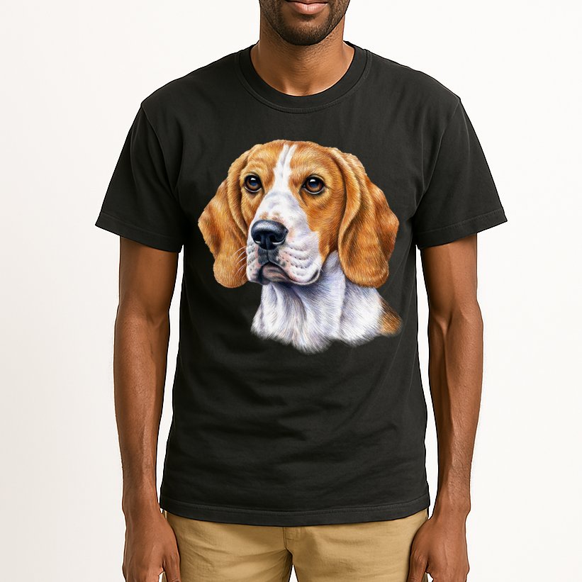 Beagle Face Tall T-Shirt