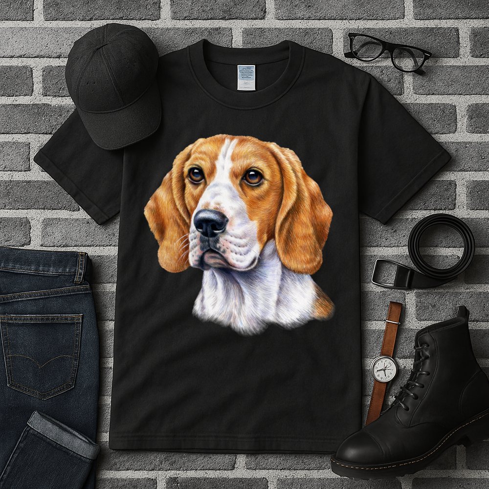 Beagle Face Tall T-Shirt