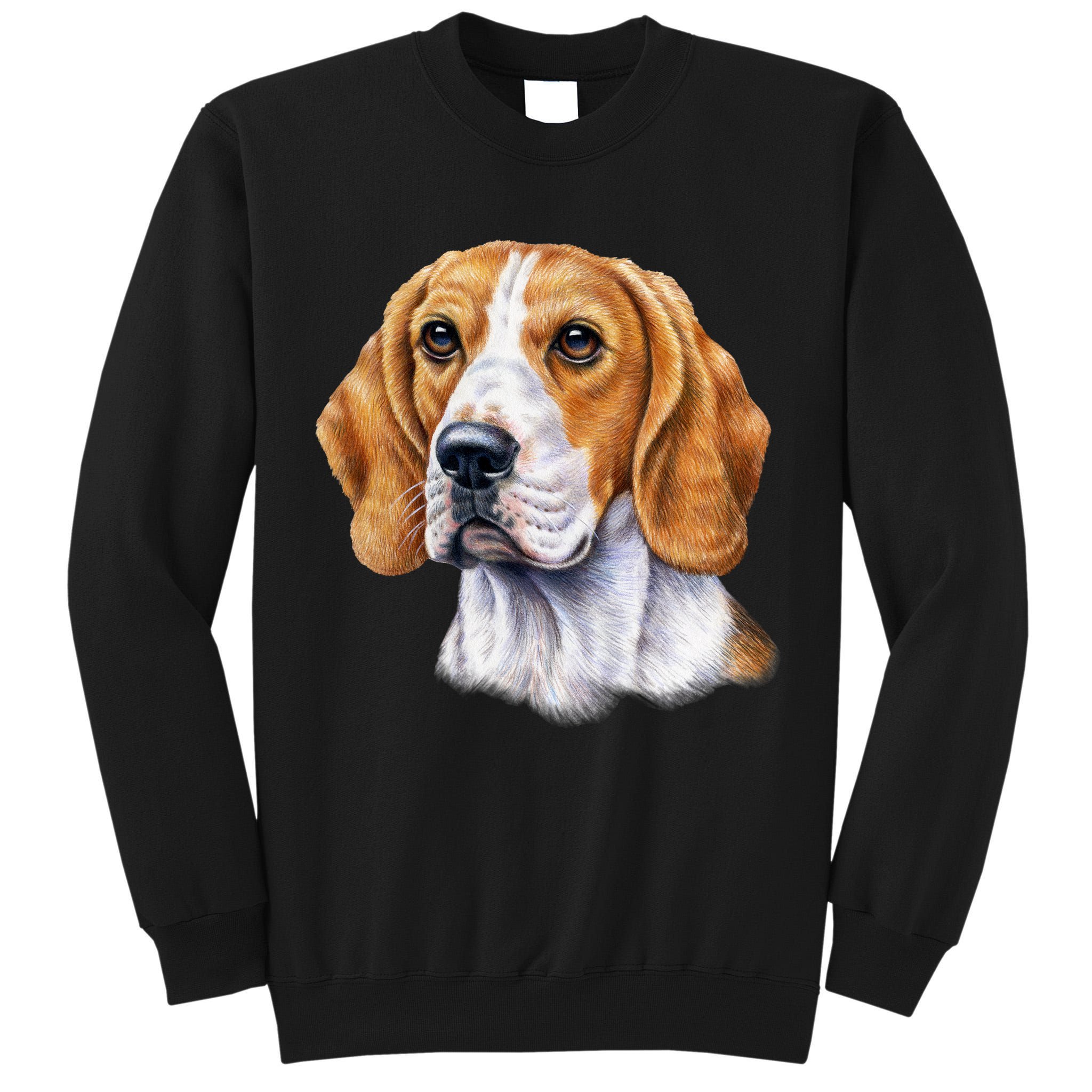 Beagle Face Tall Sweatshirt