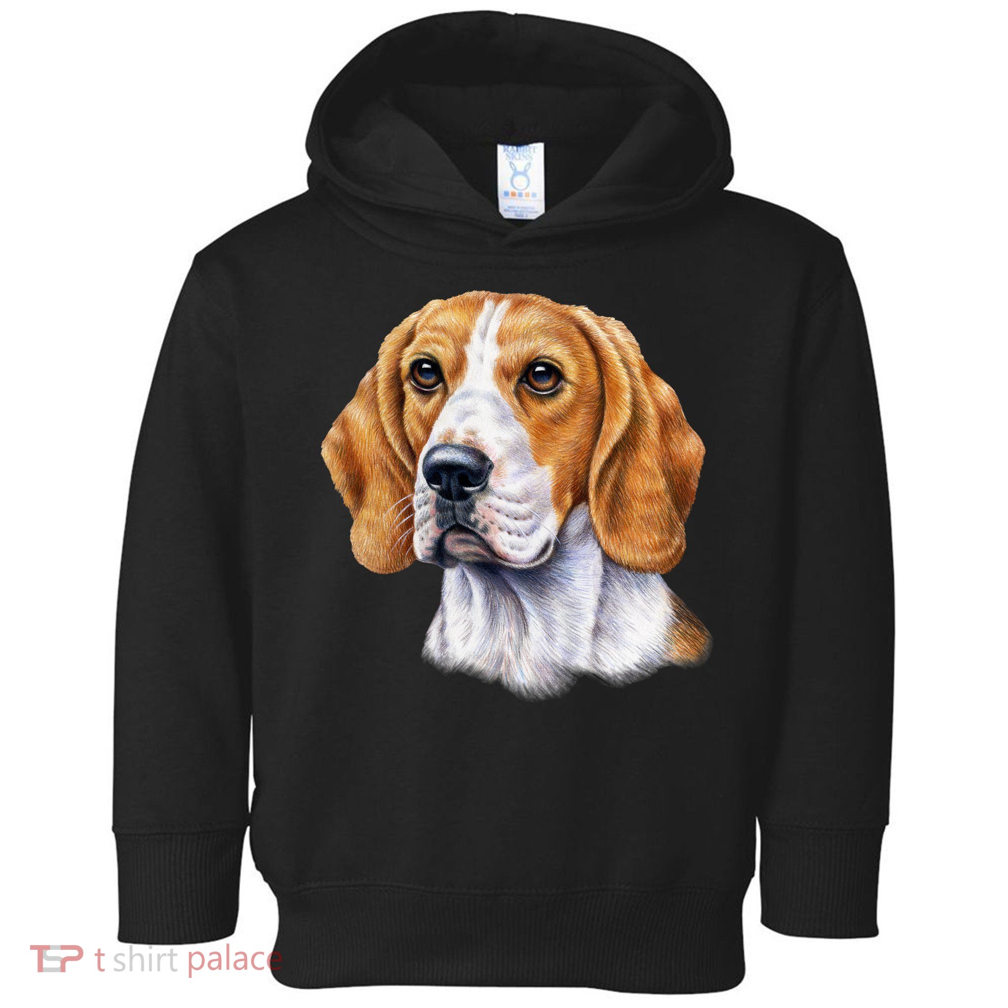Beagle Face Toddler Hoodie