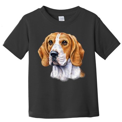 Beagle Face Toddler T-Shirt