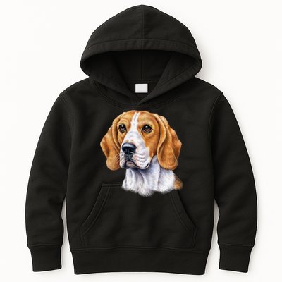 Beagle Face Kids Hoodie
