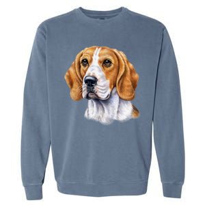 Beagle Face Garment-Dyed Sweatshirt