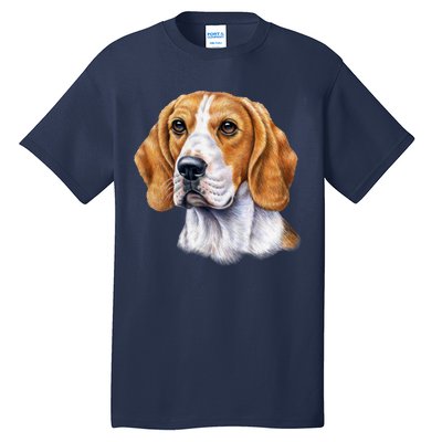 Beagle Face Tall T-Shirt