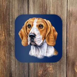 Beagle Face Coaster