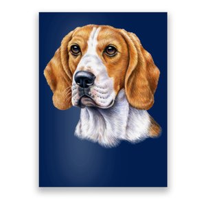 Beagle Face Poster