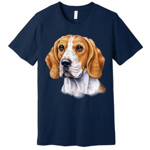 Beagle Face Premium T-Shirt