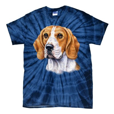 Beagle Face Tie-Dye T-Shirt