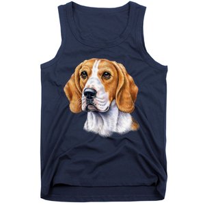 Beagle Face Tank Top