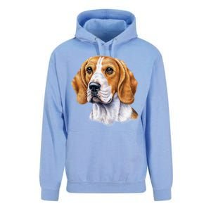 Beagle Face Unisex Surf Hoodie