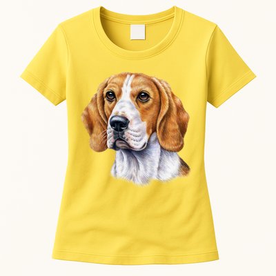 Beagle Face Womens T-Shirt