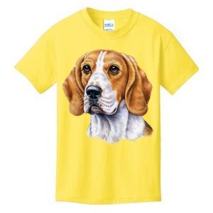 Beagle Face Kids T-Shirt