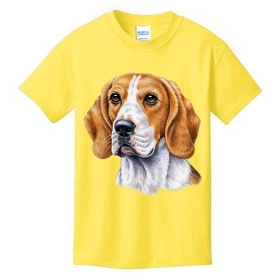 Beagle Face Kids T-Shirt