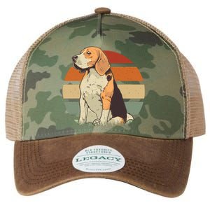 Beagle Retro Sunset Legacy Tie Dye Trucker Hat