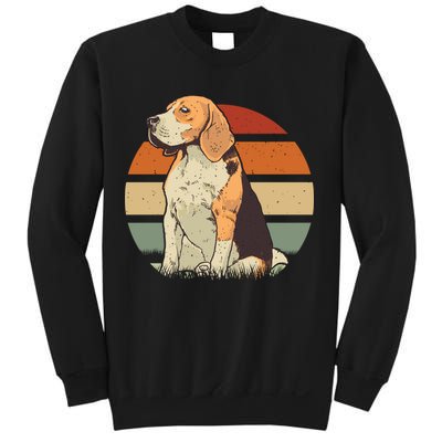 Beagle Retro Sunset Sweatshirt
