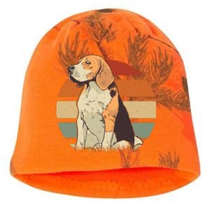 Beagle Retro Sunset Kati - Camo Knit Beanie