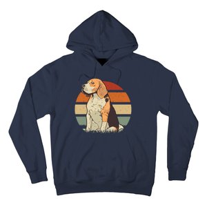 Beagle Retro Sunset Hoodie