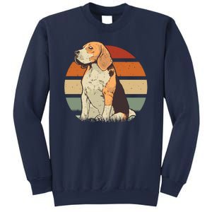 Beagle Retro Sunset Sweatshirt