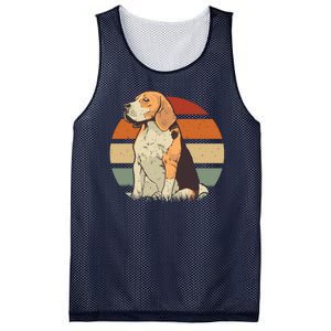 Beagle Retro Sunset Mesh Reversible Basketball Jersey Tank