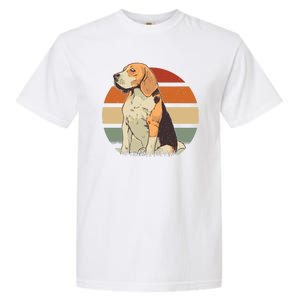 Beagle Retro Sunset Garment-Dyed Heavyweight T-Shirt