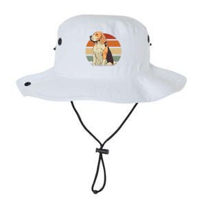 Beagle Retro Sunset Legacy Cool Fit Booney Bucket Hat