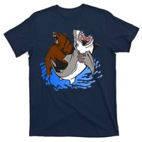 Bear Attacking Shark T-Shirt