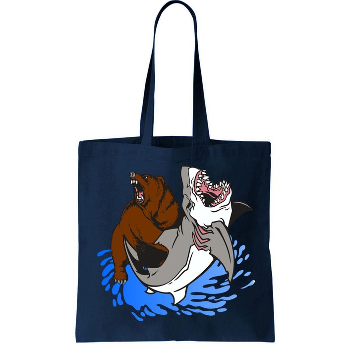 Bear Attacking Shark Bag