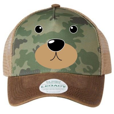 Bear Costume Face Legacy Tie Dye Trucker Hat