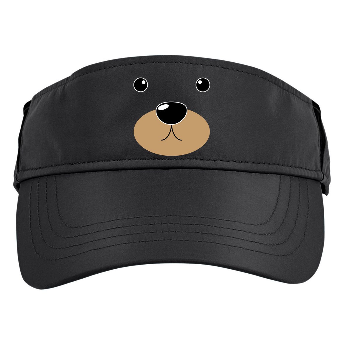 Bear Costume Face Adult Drive Performance Visor