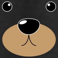 Bear Costume Face Adult Drive Performance Visor