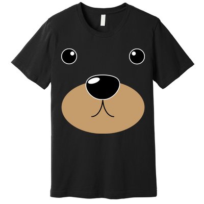 Bear Costume Face Premium T-Shirt