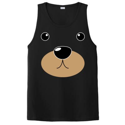 Bear Costume Face PosiCharge Competitor Tank