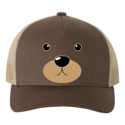 Bear Costume Face Yupoong Adult 5-Panel Trucker Hat