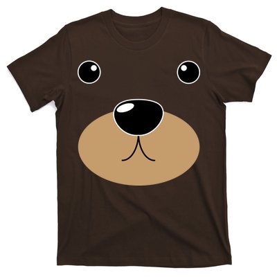 Bear Costume Face T-Shirt