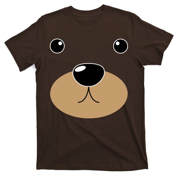 Bear Costume Face T-Shirt