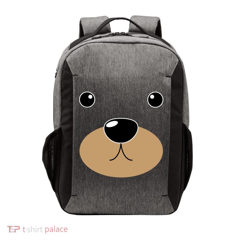 Bear Costume Face Vector Backpack