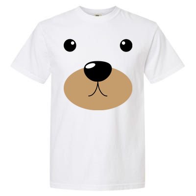 Bear Costume Face Garment-Dyed Heavyweight T-Shirt