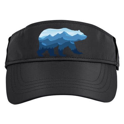 Bear Double Exposure Surreal Wildlife Adult Drive Performance Visor