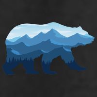 Bear Double Exposure Surreal Wildlife Adult Drive Performance Visor